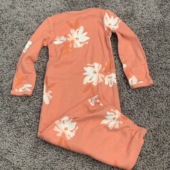 Carter’s Pink Sleeper Gown Size 3M NWOT - Picture 4 of 4